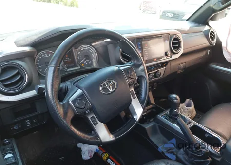 2018 Toyota Tacoma Limited z USA, uszkodzony, nr VIN 3TMGZ5AN3JM180617